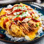 Pulled Pork Loaded Potato - The Stay At Home Chef