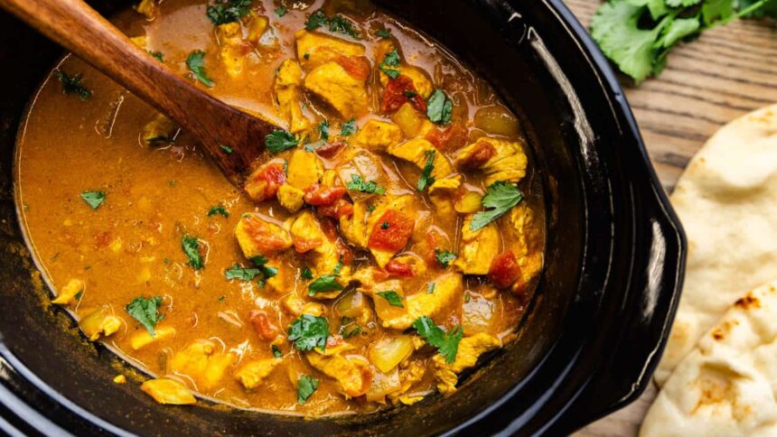 Slow Cooker Coconut Chicken Curry