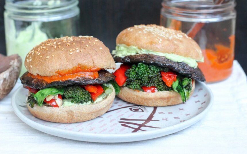 15 Ways to Make Umami Veggie Burgers Using Mushrooms – One Green Planet