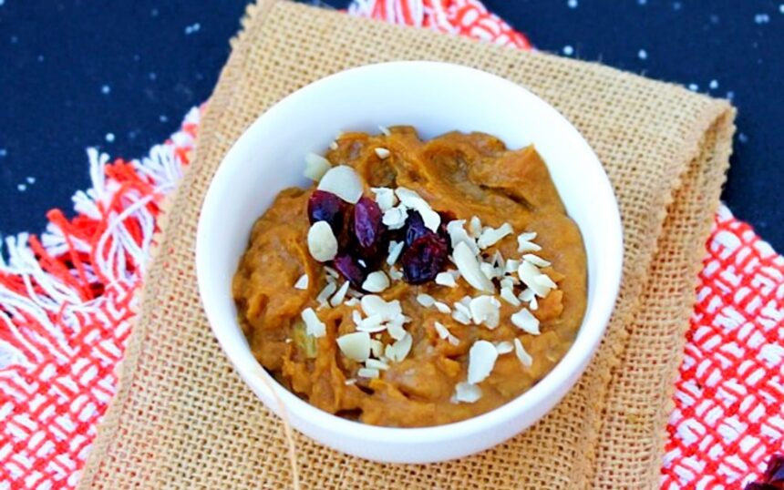 Coconut Pumpkin Halwa Pudding [Vegan] – One Green Planet