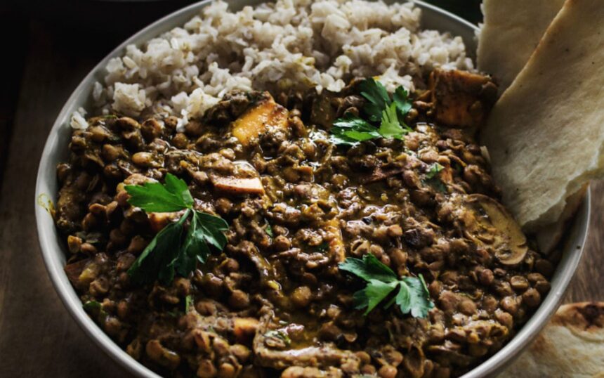 Curried Green Lentil Dal With Sweet Potatoes and Mushrooms [Vegan, Gluten-Free] – One Green Planet