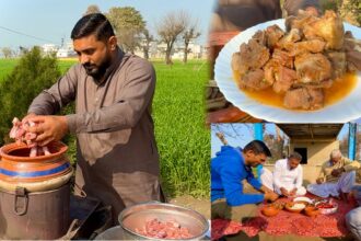 Pashawari Namkeen mutton handi |  Easy & Delicious  Namkeen Goshat Recipe Matti ki handi