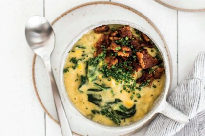 Yellow Split Pea Corn Chowder [Vegan] – One Green Planet