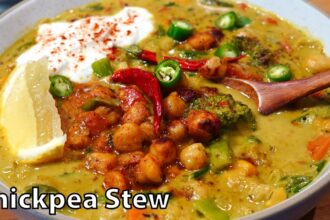 ONE POT CHICKPEA STEW (EASY SIMPLE COMFORT FOOD) Kabuli Chana Recipe