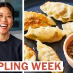 Kay's Pan-Fried Beef and Chive Dumplings | Dumpling Week | NYT Cooking