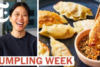 Kay's Pan-Fried Beef and Chive Dumplings | Dumpling Week | NYT Cooking