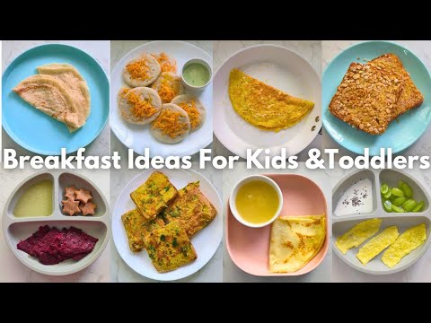 8 Breakfast Recipes For babies & Toddlers (6 Month - 3 year) | breakfast recipes for babies 1 year