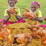 Full Fried Chicken Biriyani - Tehari Style Whole Chicken Biriyani Cooking for Old Age Special People