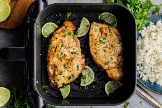 Air Fryer Garlic Lime Chicken