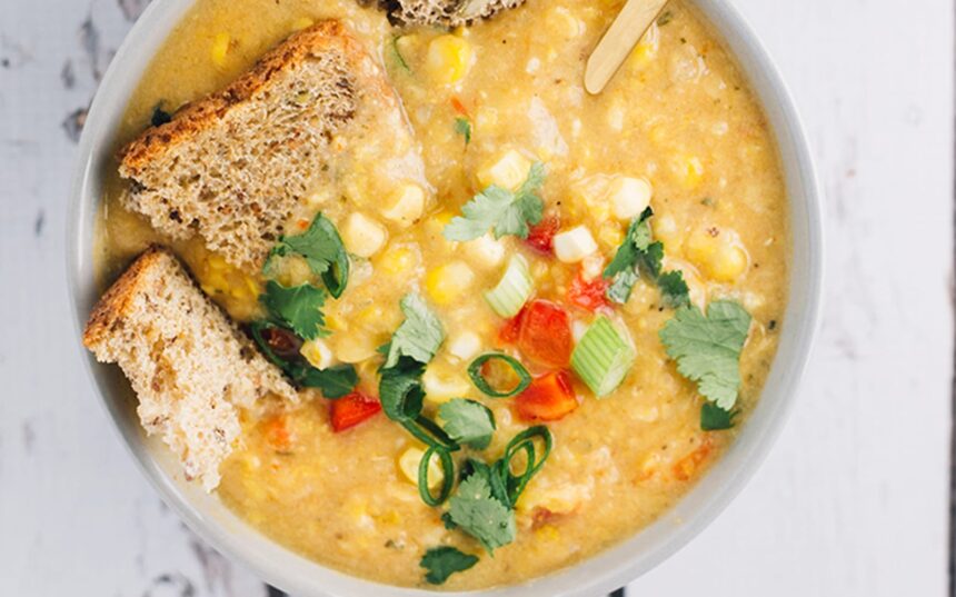 Creamy and Smoky Corn Chowder [Vegan] – One Green Planet