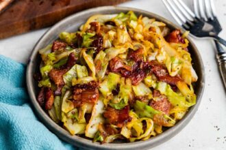 Easy Fried Cabbage