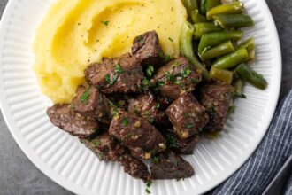 Air Fryer Steak Bites | Cookies & Cups