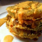 Fried Green Tomatoes With Red Pepper Aioli [Vegan] – One Green Planet