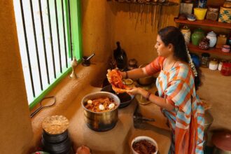 Chicken Biryani - Cooking Traditionally In Village House || Chicken recipes || The Traditional Life