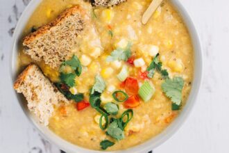 Creamy and Smoky Corn Chowder [Vegan] – One Green Planet