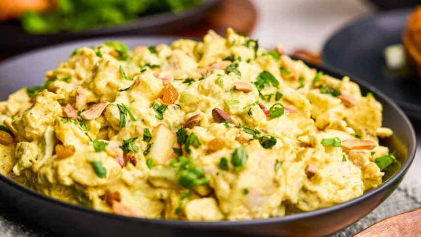 Curry Chicken Salad - The Stay At Home Chef