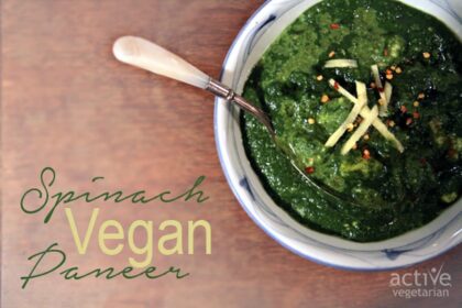 Palak Vegan 'Paneer' [Gluten-Free]