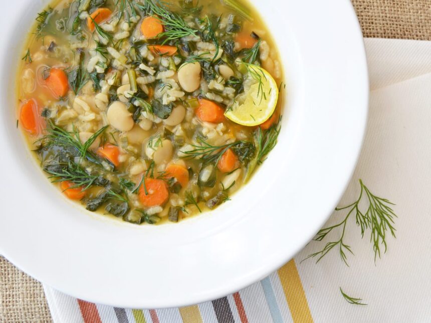 Refresh Your Palate with Spring Kale and Dill Soup with Rice! [Vegan] – One Green Planet
