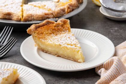 Buttermilk Pie | Cookies & Cups