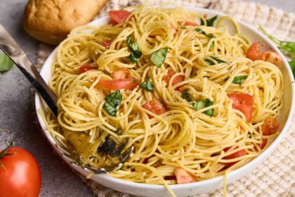 15 Minute Italian Garden Pasta