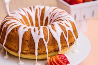 Almond Pound Cake - The Stay At Home Chef