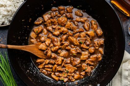 Saucy Bourbon Chicken - The Stay At Home Chef