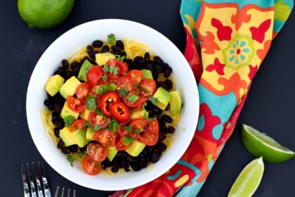 Mexican Bowl Over Spaghetti Squash