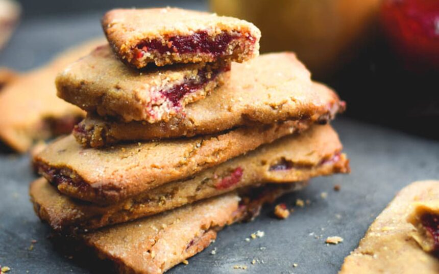 Peanut Butter and Jelly Breakfast Bars [Vegan, Gluten-Free] – One Green Planet