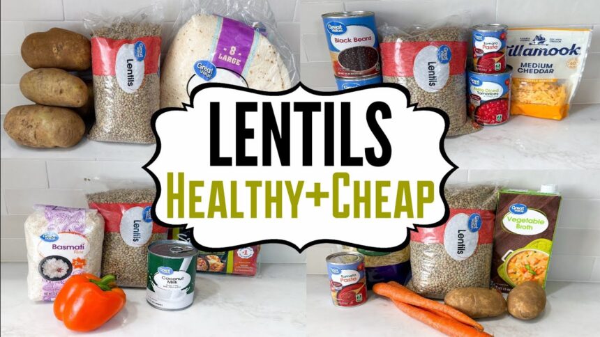 5 BEST Lentil Recipes EVERYONE Should Know | Healthy, CHEAP & High-Protein (Why I Love Lentils!)