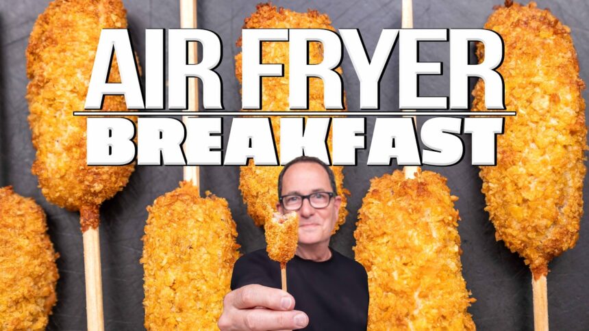 3 EASY AND DELICIOUS AIR FRYER BREAKFAST RECIPES | SAM THE COOKING GUY