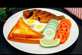 Healthy dinner ideas for weight loss! Food Recipes Easy at home! Dinner recipes! Fish fry recipe