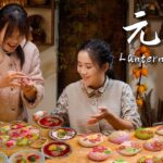 Which would you prefer: soft, sweet flower tangyuan or fresh, spicy meat tangyuan?