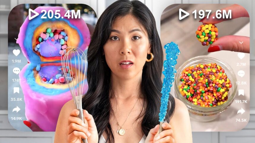 I Tested the MOST VIEWED TikTok CANDY Recipes! 🍬