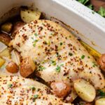 Baked Honey Dijon Chicken and Potatoes