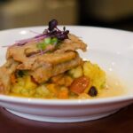 Lemon Seitan With Creamy Polenta [Vegan]