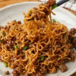 Korean Beef Noodles - Barefeet in the Kitchen