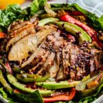 Skinny Chicken Fajita Salad