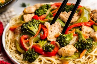 Takeout Chicken Stir Fry - The Stay At Home Chef