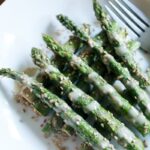 Sesame Drenched Asparagus [Vegan, Gluten-Free]