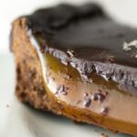 Salted Caramel Chocolate Tart [Vegan]