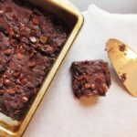 Caramel Fudge Brownies [Vegan]