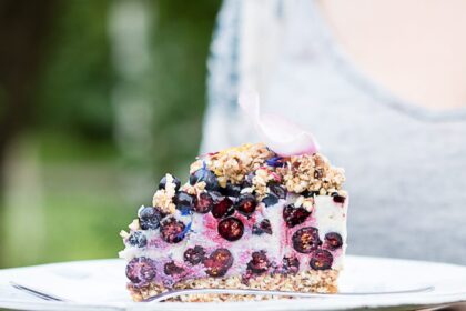 BLUEBERRY CRUMBLE CAKE