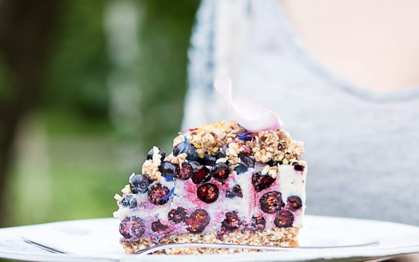 BLUEBERRY CRUMBLE CAKE