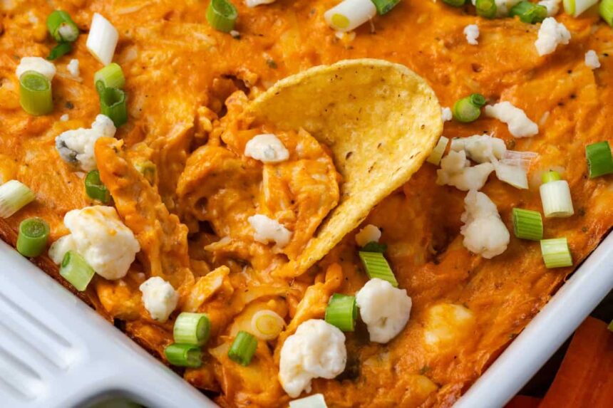 Chicken Wing Dip | Cookies and Cups