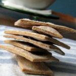 Homemade Wheat Thins [Vegan]