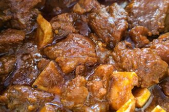 Beef stew recipe | South African YouTuber