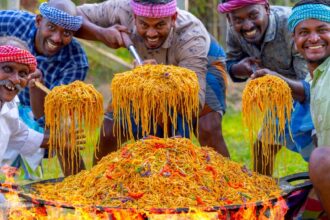 CHICKEN NOODLES | Chinese Hakka Chicken Noodles Recipe Cooking in Village | Chinese Street Food