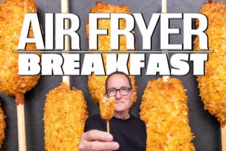 3 EASY AND DELICIOUS AIR FRYER BREAKFAST RECIPES | SAM THE COOKING GUY