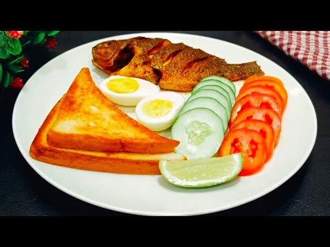Healthy dinner ideas for weight loss! Food Recipes Easy at home! Dinner recipes! Fish fry recipe