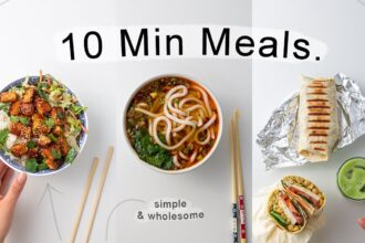 5 Quick Meals Anyone Can Make. (easy, cheap & satisfying)